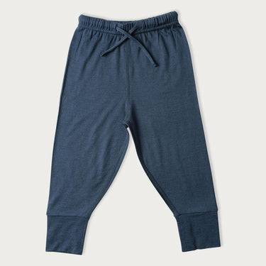 Merino Cuffed Pants | Denim