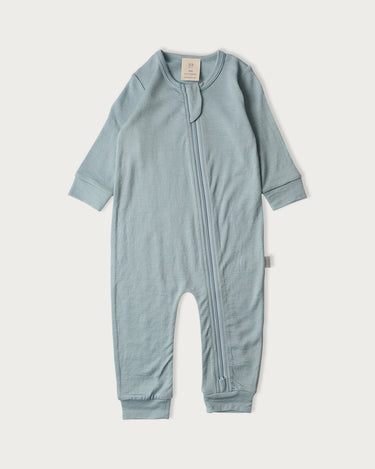 Merino Footless Onesie - Prem