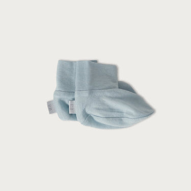 Merino Booties | Pale Blue
