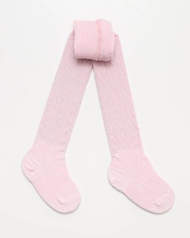 Baby & Kids Tights | Cherry Blossom Cable - Merino & Me