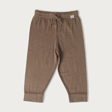Merino Cuffed Pants | Walnut