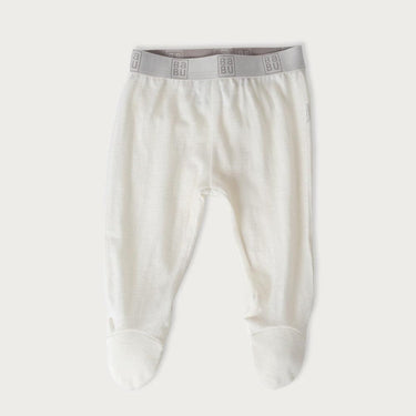 Merino Footed Leggings | Cream