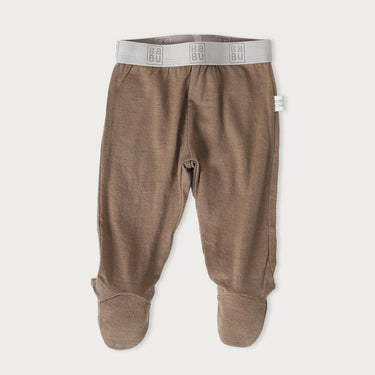 Merino Footed Leggings | Walnut