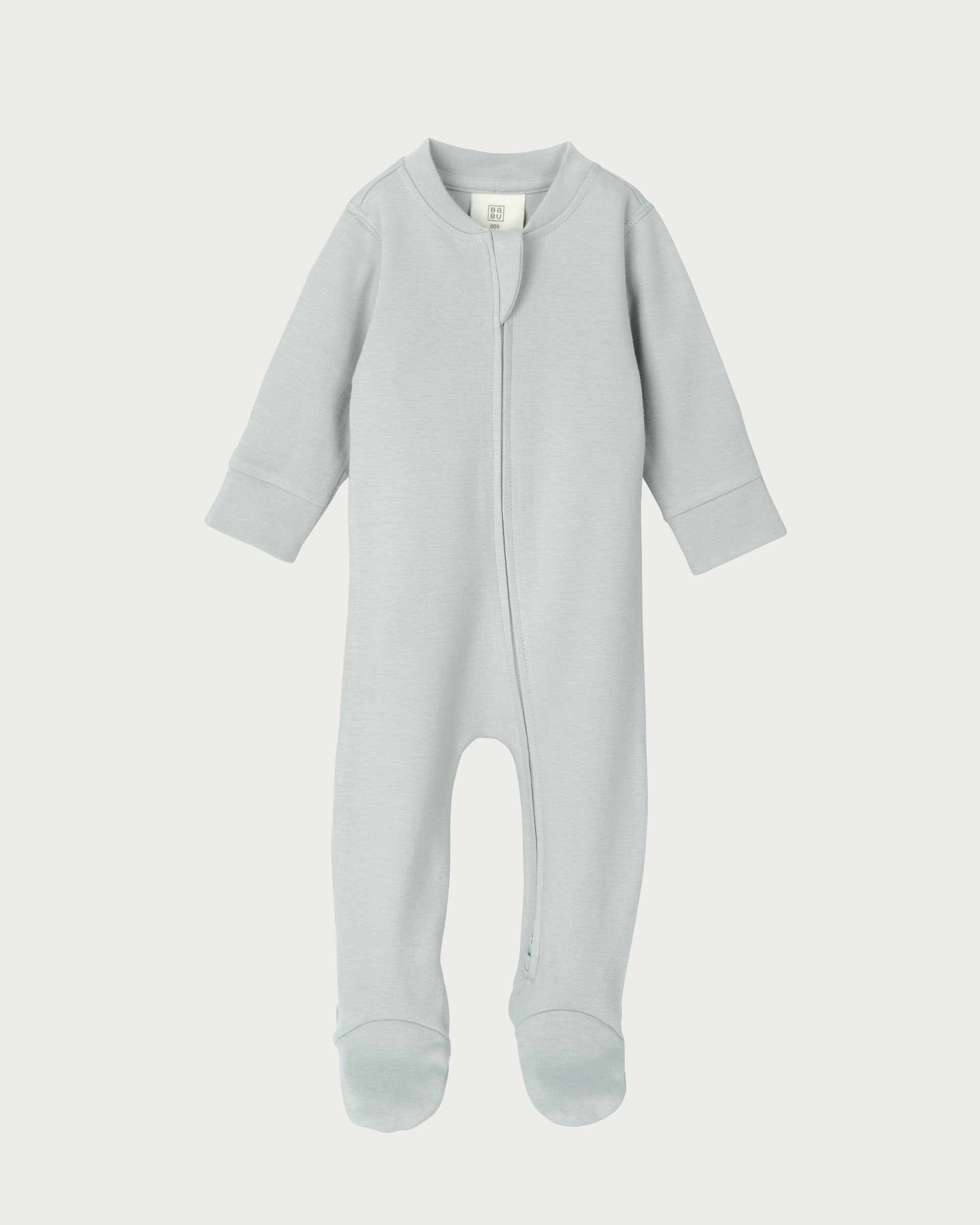 Footed Onesie Zipsuit - Sky