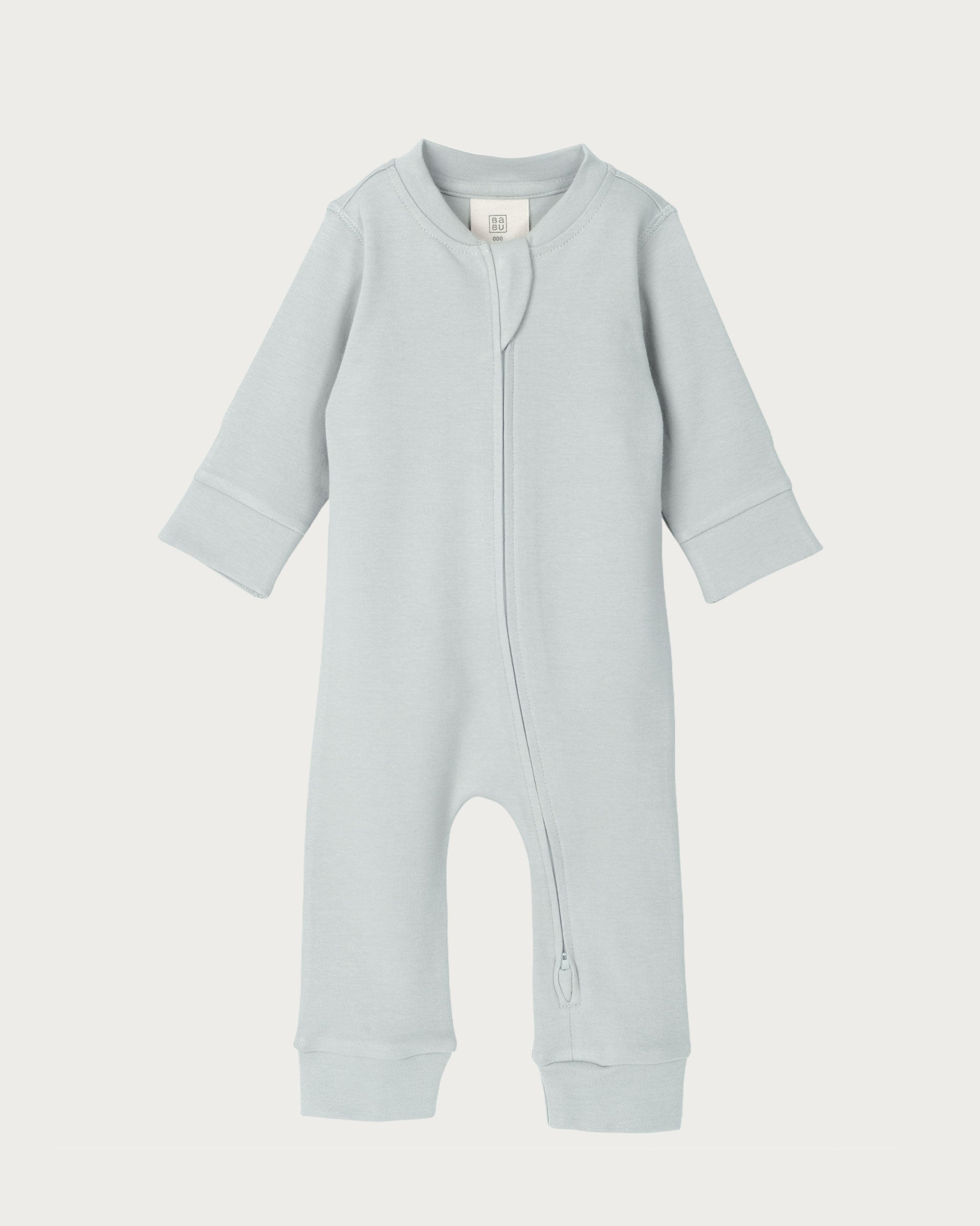 Footless Onesie Zipsuit - Sky