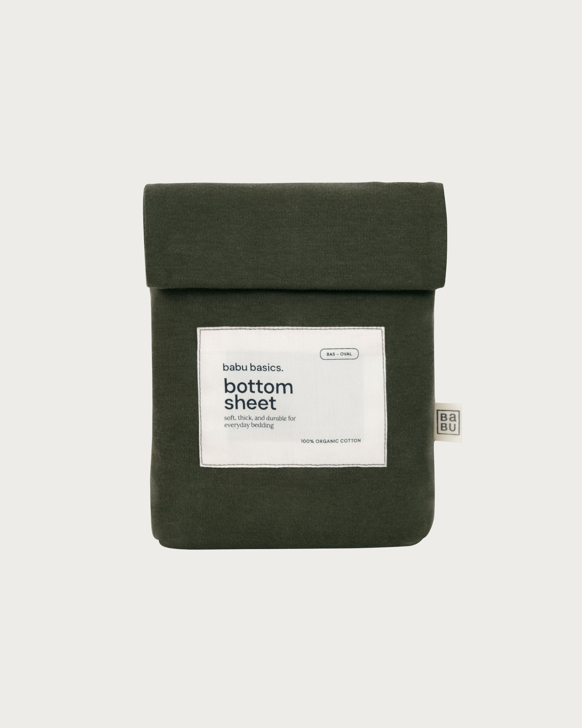 OVAL Bassinet Fitted Sheet