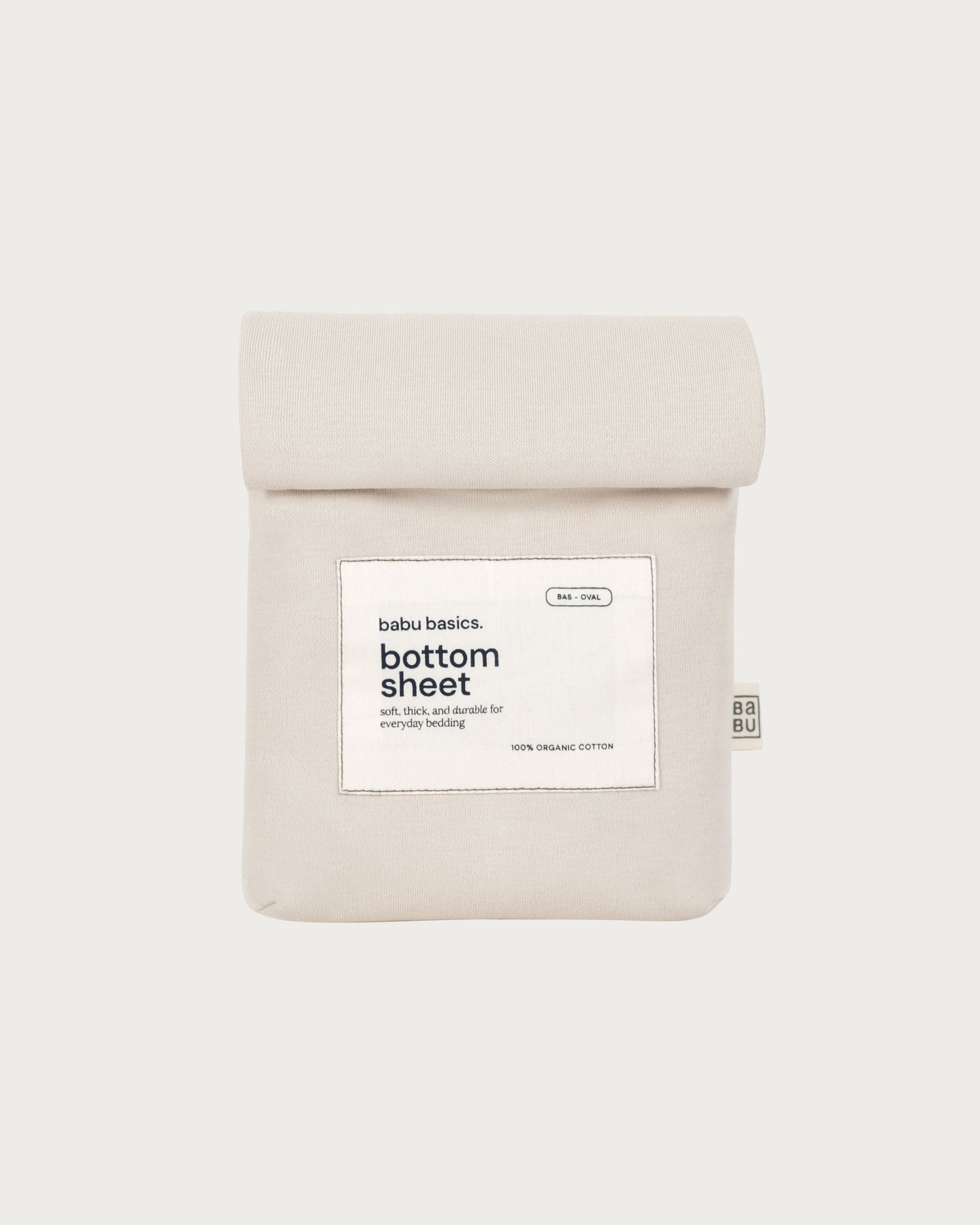 OVAL Bassinet Fitted Sheet