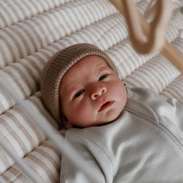 Merino Rib Hat - Walnut