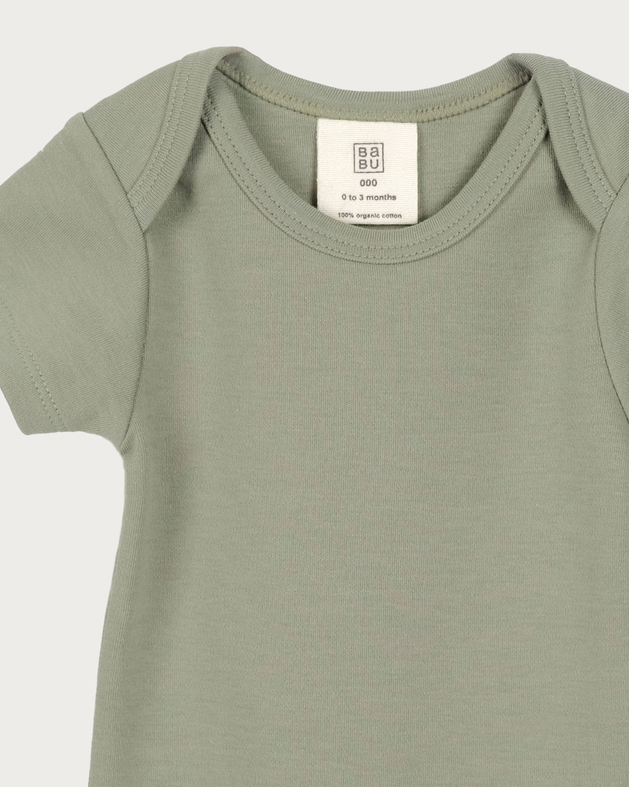 Short Sleeve Bodysuit - Sage