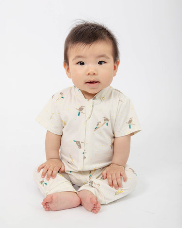Cotton Short Sleeve Onesie - Kookaburra