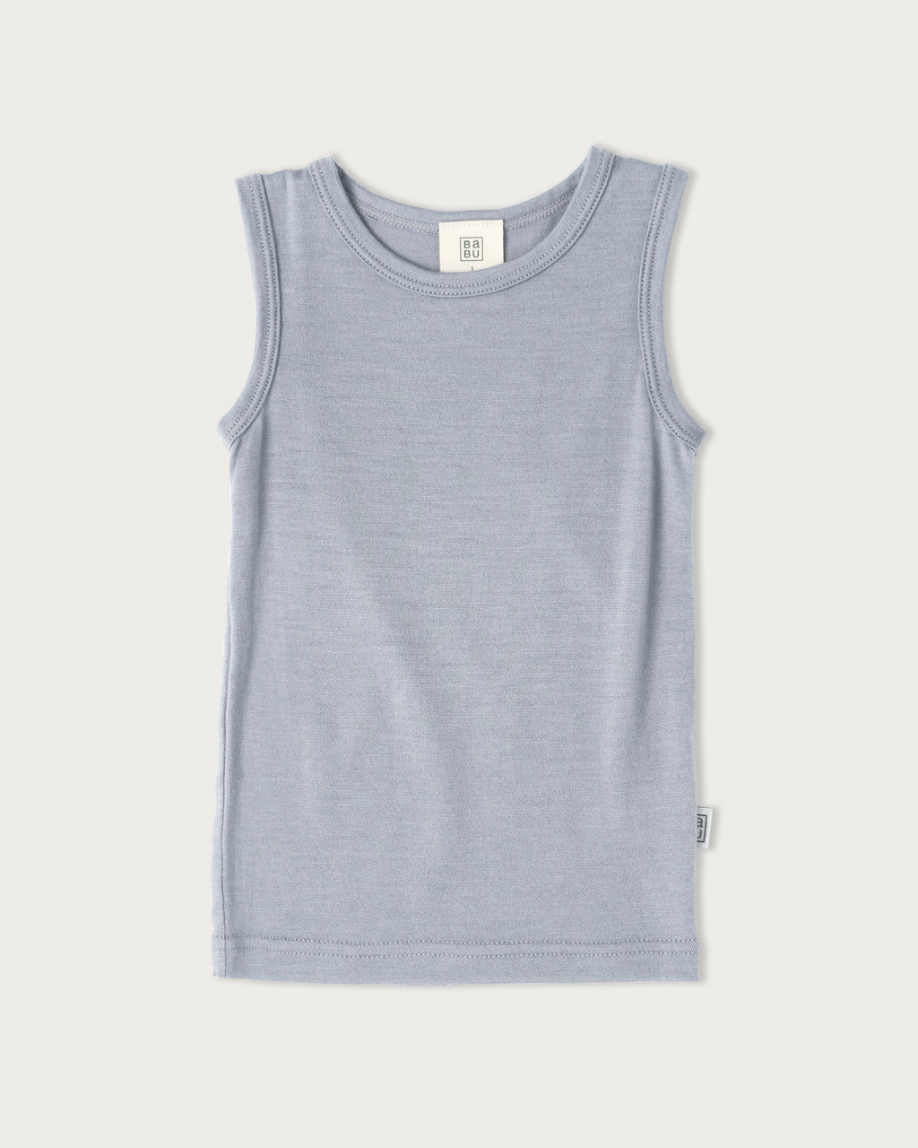 Merino Singlet - Periwinkle