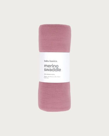 Merino Swaddle Wrap - Blossom