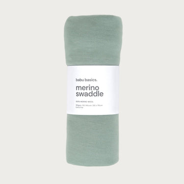 Merino Swaddle Wrap - Sage