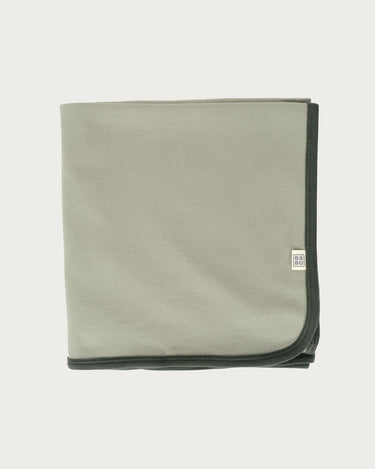 Cotton Swaddle Wrap - Sage Contrast