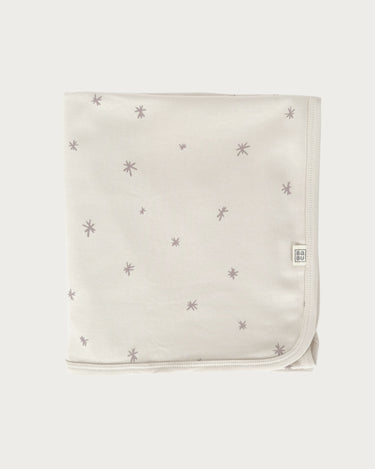 Cotton Swaddle Wrap - Walnut Star