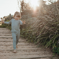 Long Sleeve Top | Grey Marle - Merino & Me