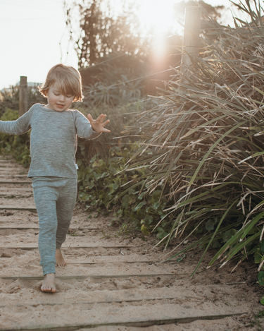 Merino Leggings | Grey Marle - Merino & Me