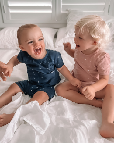 Summer Pyjama Set | Dusk Stars - Merino & Me