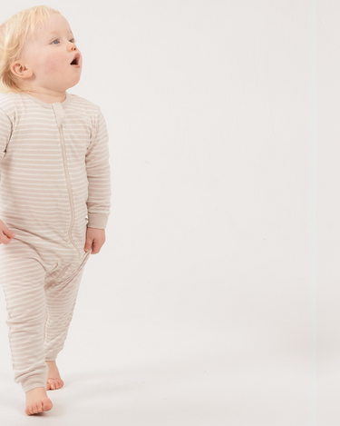PJ Suit | Dune Stripe - Merino & Me