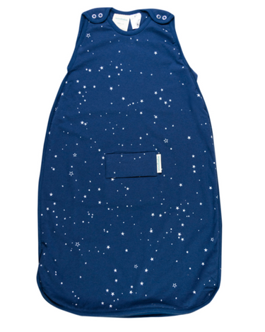 Mini Three Season Side Zip Mid-Weight Sleep Sack | Tekapo Stars - Merino & Me