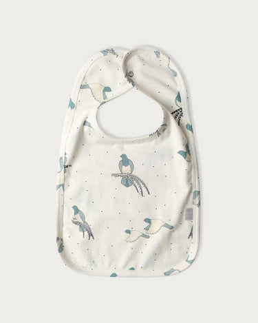 Babu Cotton Bib - Kereru