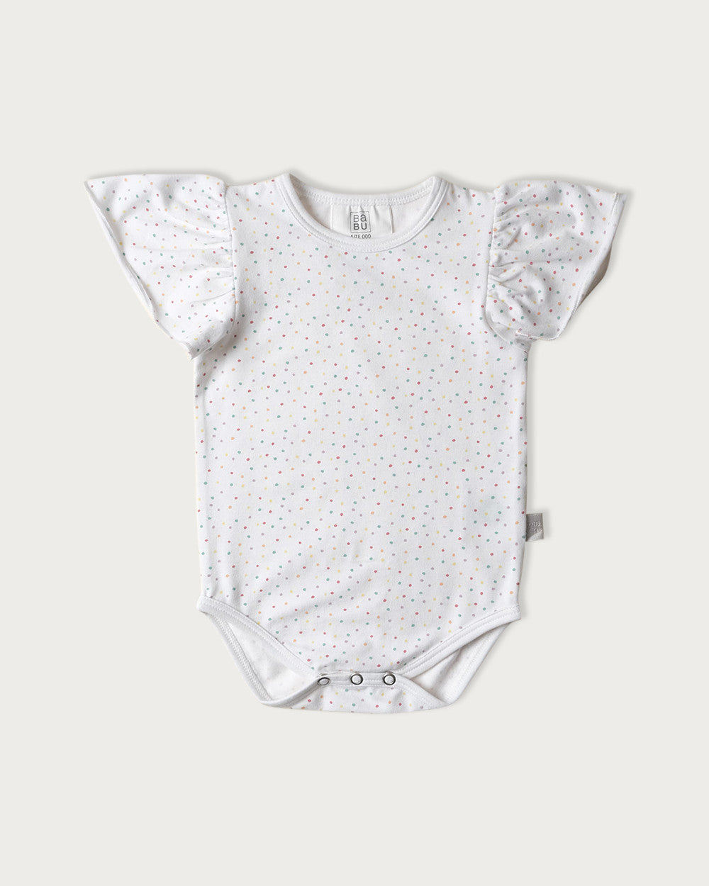 Organic Cotton Lycra Short Sleeve Bodysuit