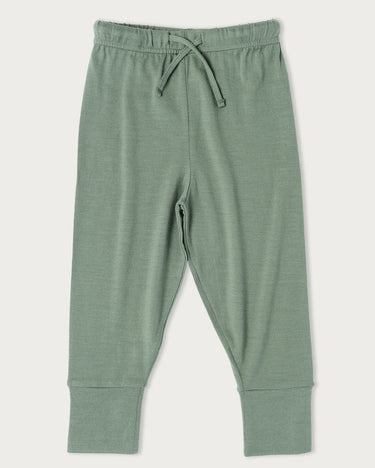Merino Cuffed Pants | Sage