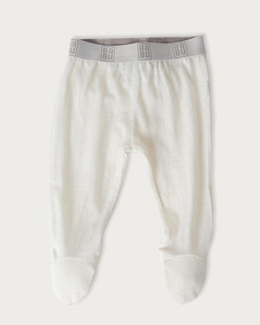 Merino Footed Leggings | Cream